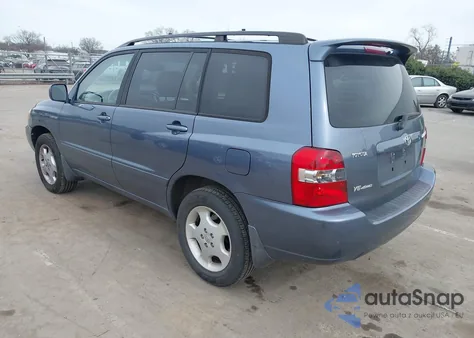 2005 Toyota Highlander Limited V6 from USA, damaged, VIN JTEEP21A450096268